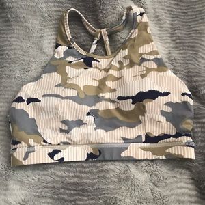 Nanamacs Camo sports bra